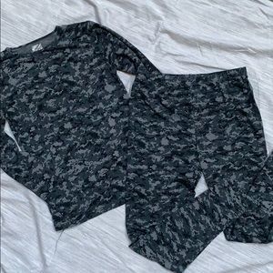 Boys Cold Weather Base Layer Top and Bottom